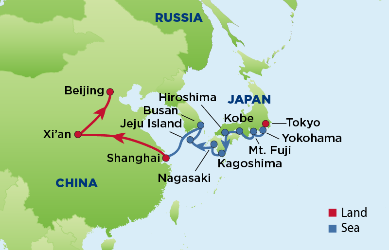 Map Pr 81b Japan China Enrichment Journeys