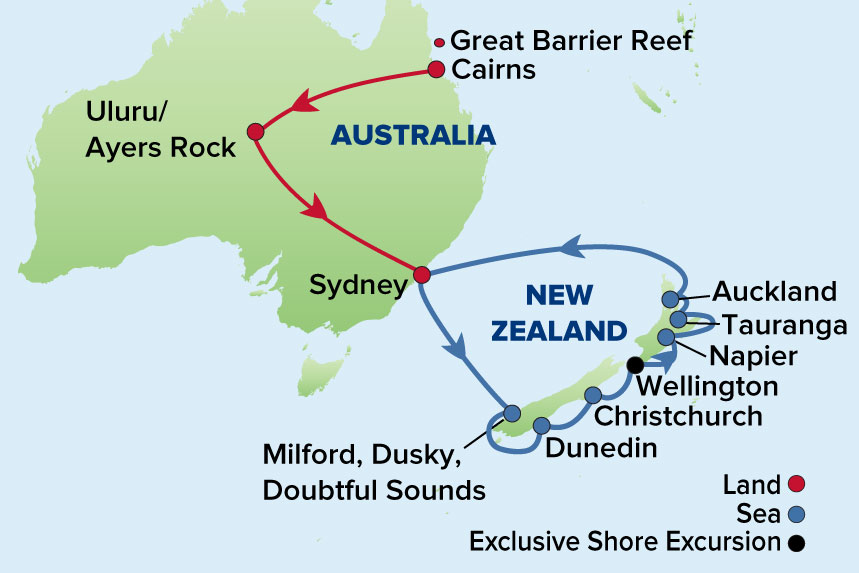 Journey to Australia and New Zealand