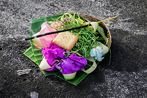 Traditional Balinese Offerings